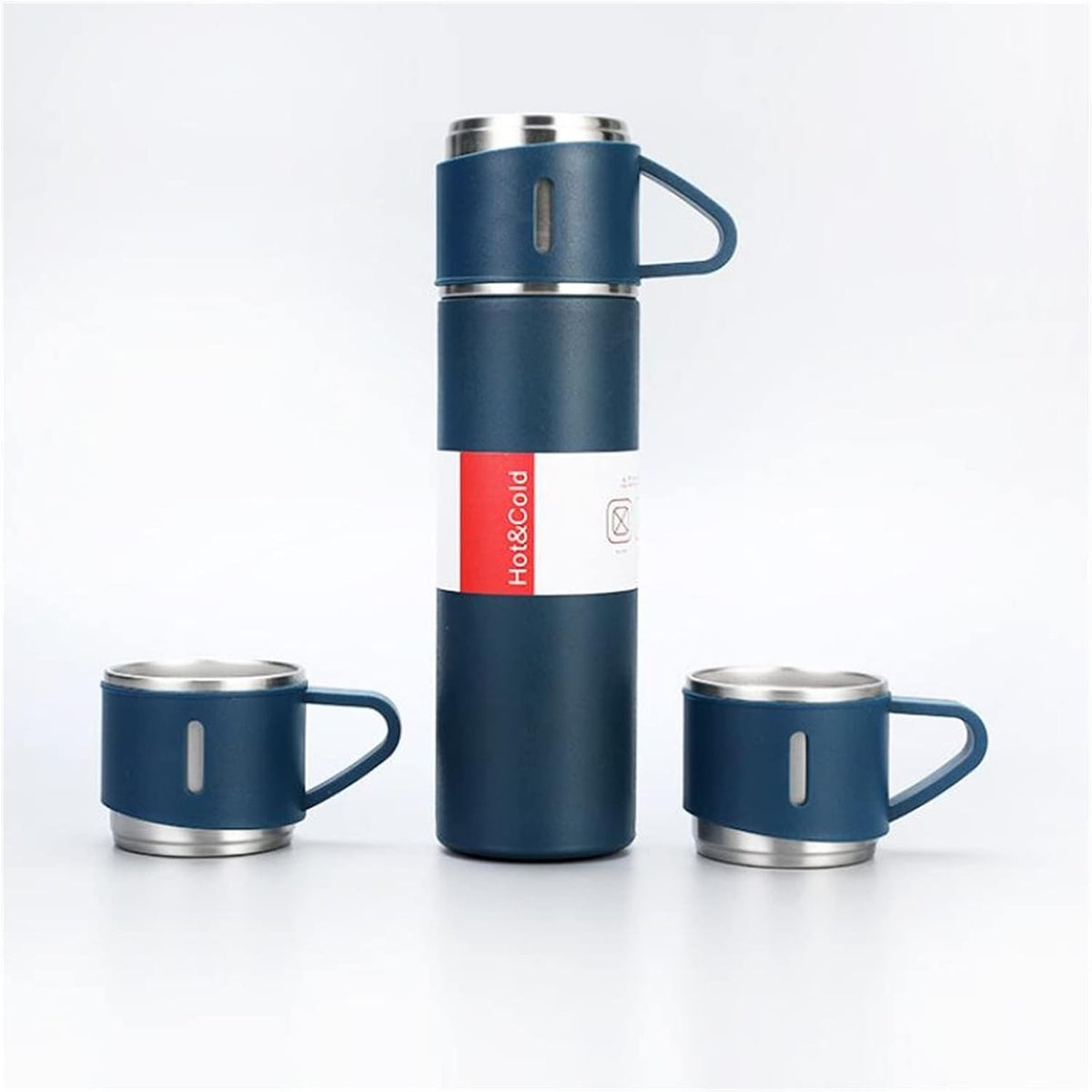 2 In 1 Stainless Steel Flask Thermos Bottle Flask Travel Water Bottle